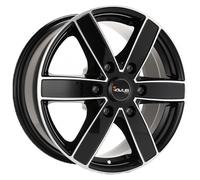 ALLOY WHEEL AVUS AC-V61 FOR VOLKSWAGEN CRAFTER M1 8X18 6X130 BLACK POLISHED 2MC