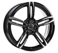 ALLOY WHEEL AVUS AF15 FOR SEAT LEON CUPRA 8.5X19 5X112 BLACK POLISHED TAN