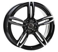 ALLOY WHEEL AVUS AF15 FOR MERCEDES-BENZ CABRIO 8X18 5X112 BLACK POLISH