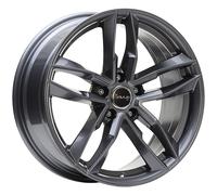 ALLOY WHEEL AVUS AF16 FOR AUDI S4 7.5X17 5X112 ANTHRACITE 33O