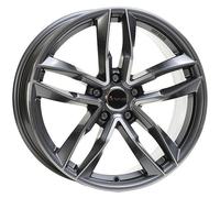 ALLOY WHEEL AVUS AF16 FOR VOLKSWAGEN GOLF VII 8X18 5X112 ANTHRACITE POLISHED XR3