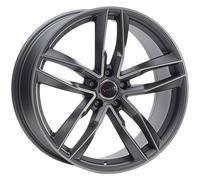 ALLOY WHEEL AVUS AF16 FOR VOLKSWAGEN PASSAT 9X20 5X112 MATT ANTHRACITE POLI LBV