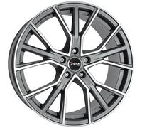 ALLOY WHEEL AVUS AF18 FOR AUDI S3 8X18 5X100 MATT ANTHRACITE POLISHED 5IN