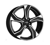 ALLOY WHEEL DEZENT KB DARK 7.5X17 5X112 BLACK/POLISHED 0U6