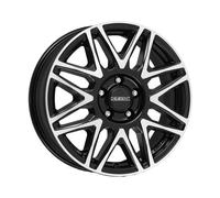 ALLOY WHEEL DEZENT KH DARK 6X16 5X118 BLACK/POLISHED IIP