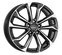ALLOY WHEEL DEZENT KS DARK FOR MAZDA 5 6.5X16 5X114.3 GUNMETAL/POLISHED 72X