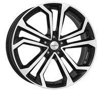 ALLOY WHEEL DEZENT TA dark FOR MERCEDES-BENZ 7.5x17 5x112 BLACK/POLISHED QM6