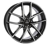 ALLOY WHEEL DEZENT TO DARK FOR VOLKSWAGEN GOLF VIII R 8X18 5X112 BLACK/POLI INU