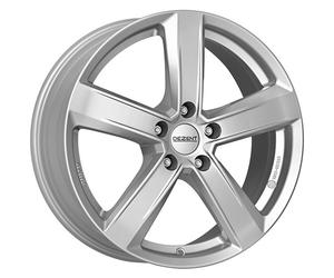 ALLOY WHEEL DEZENT TU SILVER 8X18 5X112 SILVER SET