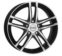 ALLOY WHEEL DEZENT TZ DARK FOR HYUNDAI ELANTRA 6.5X16 5X114.3 BLACK/POLISHE HHX