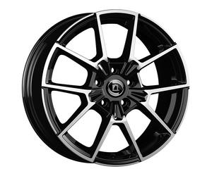 ALLOY WHEEL DIEWE NEVE FOR SEAT ARONA 6X16 5X100 BLACK DIAMOND RSL