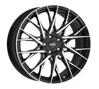 ALLOY WHEEL DOTZ FUJI DARK 7.5X18 5X112 BLACK/POLISHED 849