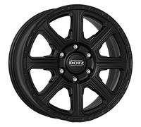 ALLOY WHEEL DOTZ KALAHARI BLACK FOR VOLKSWAGEN TRANSPORTER T5 MULTIVAN - TR HI4
