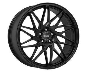 ALLOY WHEEL DOTZ TANAKA BLACK FOR SEAT LEON 9X20 5X112 BLACK MATT PE3