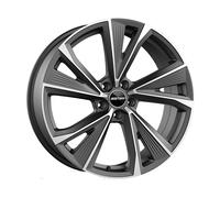 ALLOY WHEEL GMP EVENTO FOR SEAT TOLEDO 7.5X18 5X100 MATT ANTHRACITE DIAMOND C6A