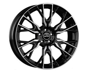 ALLOY WHEEL GMP FENDER FOR MINI CLUBMAN COOPER D 8X19 5X112 BLACK DIAMOND D2P