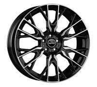 ALLOY WHEEL GMP FENDER FOR AUDI TT COUPE 8X19 5X112 BLACK DIAMOND EKF