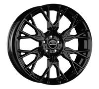 ALLOY WHEEL GMP FENDER FOR VOLKSWAGEN MAGGIOLINO 8X19 5X112 GLOSSY BLACK TDC