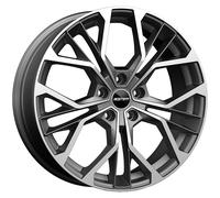 GMP Alloy Wheel Matisse for Renault Clio IV 7x17 4x100 Matt Anthracite Diamond