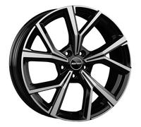 ALLOY WHEEL GMP MENTOR FOR VOLKSWAGEN POLO V 7X17 5X100 BLACK DIAMOND 857