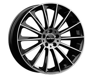 ALLOY WHEEL GMP STELLAR FOR SEAT TOLEDO 7.5X18 5X112 BLACK DIAMOND 38P