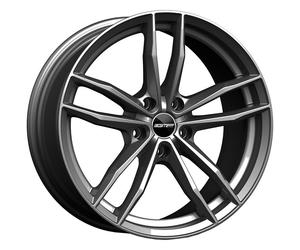 ALLOY WHEEL GMP SWAN FOR FORD KUGA I SERIE 8X18 5X108 GLOSSY ANTHRACITE Y79