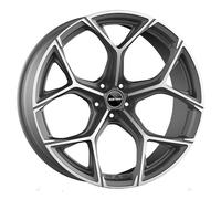 ALLOY WHEEL GMP ULTRIVITY FOR BMW X1 8X18 5X112 MATT ANTHRACITE DIAMOND 7F4