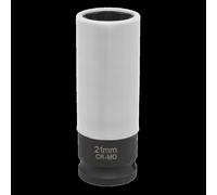 Alloy Wheel Impact Socket 1/2"Sq Drive - 21mm Star Profile for Hyundai