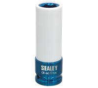 Alloy Wheel Impact Socket 17mm 1/2 Drive By Sealey SX03017 Special Offer