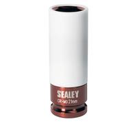 Alloy Wheel Impact Socket 21mm 1/2 Inch Sq Drive Chrome Molybdenum Socket