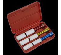 Sealey 3 Piece 1/2" Drive Deep Impact Socket Set for Alloy Wheels 1/2"