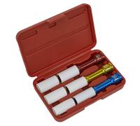 Alloy Wheel Long Reach Impact Socket Set 3pc 1/2"Sq Drive - Sealey SX031D New