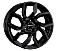 ALLOY WHEEL MAK APOLLO FOR CITROEN - DS C3 7X17 4X108 GLOSS BLACK 6S8
