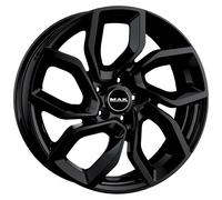 ALLOY WHEEL MAK APOLLO FOR OPEL MERIVA 6.5X16 5X110 GLOSS BLACK 610