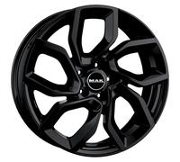 ALLOY WHEEL MAK APOLLO FOR JEEP CHEROKEE 7.5X18 5X110 GLOSS BLACK QYA