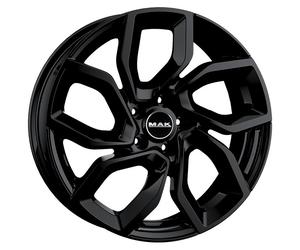 ALLOY WHEEL MAK APOLLO FOR ROVER 200 - 25 6X15 4X100 GLOSS BLACK MY7