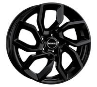 ALLOY WHEEL MAK APOLLO FOR OPEL MERIVA 7.5X17 5X110 GLOSS BLACK 6CI