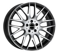 ALLOY WHEEL MAK ARROW FOR MERCEDES-BENZ LC COUPE 8.5X21 5X112 BLACK 1E7