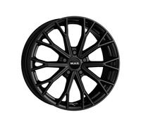 ALLOY WHEEL MAK ASPHALT FOR VOLKSWAGEN EOS 8.5X19 5X112 GLOSS BLACK 20G