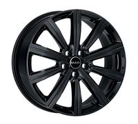 ALLOY WHEEL MAK BIRMINGHAM FOR JAGUAR XF SPORTBRAKE 8X19 5X108 GLOSS BLACK PZA