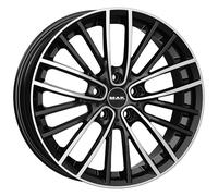 ALLOY WHEEL MAK CHELSEA FOR MINI COOPER S - C 7.5X18 5X112 BLACK MIRROR 3JE