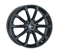 ALLOY WHEEL MAK DAVINCI FOR AUDI TT ROADSTER 8X19 5X112 GLOSS BLACK KUS