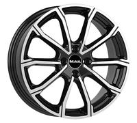 MAK Alloy Wheel Davinci for Peugeot 307 7x18 4x108 Black Mirror Z7Y