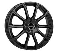 ALLOY WHEEL MAK DAVINCI FOR PEUGEOT 2008 GT 7X17 4X108 GLOSS BLACK 8CC