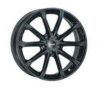 ALLOY WHEEL MAK DAVINCI FOR SKODA OCTAVIA WAGON 8X18 5X112 GLOSS BLACK Q6B