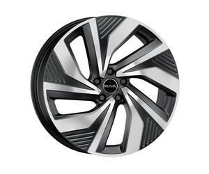 ALLOY WHEEL MAK ELECTRA FOR AUDI SQ2 8X19 5X112 BLACK MIRROR JVL
