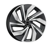 ALLOY WHEEL MAK ELECTRA FOR VOLKSWAGEN JETTA V, VI 8X19 5X112 BLACK MIRROR 61U