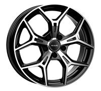 ALLOY WHEEL MAK EPICA FOR RENAULT CLIO IV RS 8X19 5X114,3 BLACK MIRROR LO0