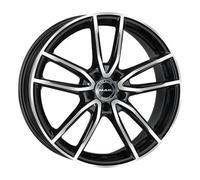 ALLOY WHEEL MAK EVO-D FOR PORSCHE MACAN S 9.5X20 5X112 BLACK MIRROR OFR