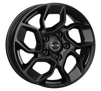ALLOY WHEEL MAK EXPRESS FOR FIAT DOBLO N1 6.5X16 5X108 GLOSS BLACK 665
